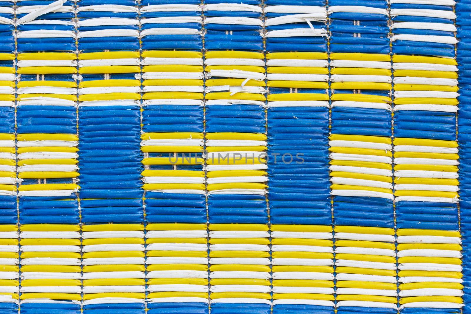 The texture of old and dirty plastic mat for background.