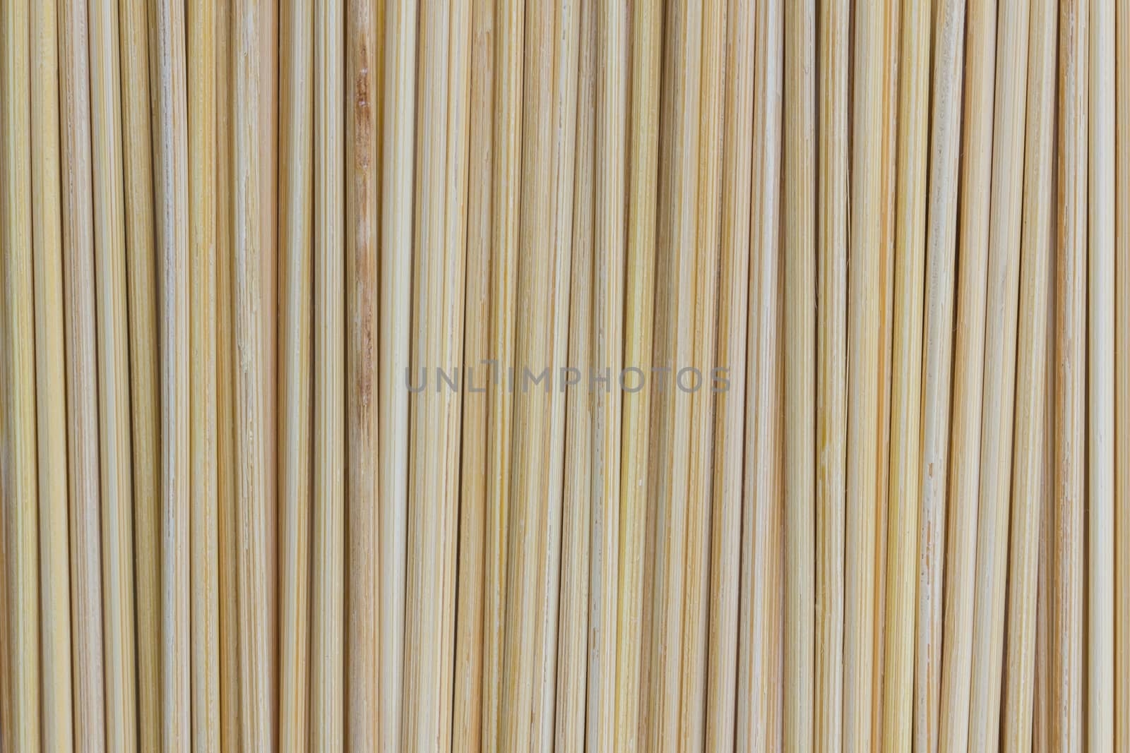 closeup of bamboo mat background.