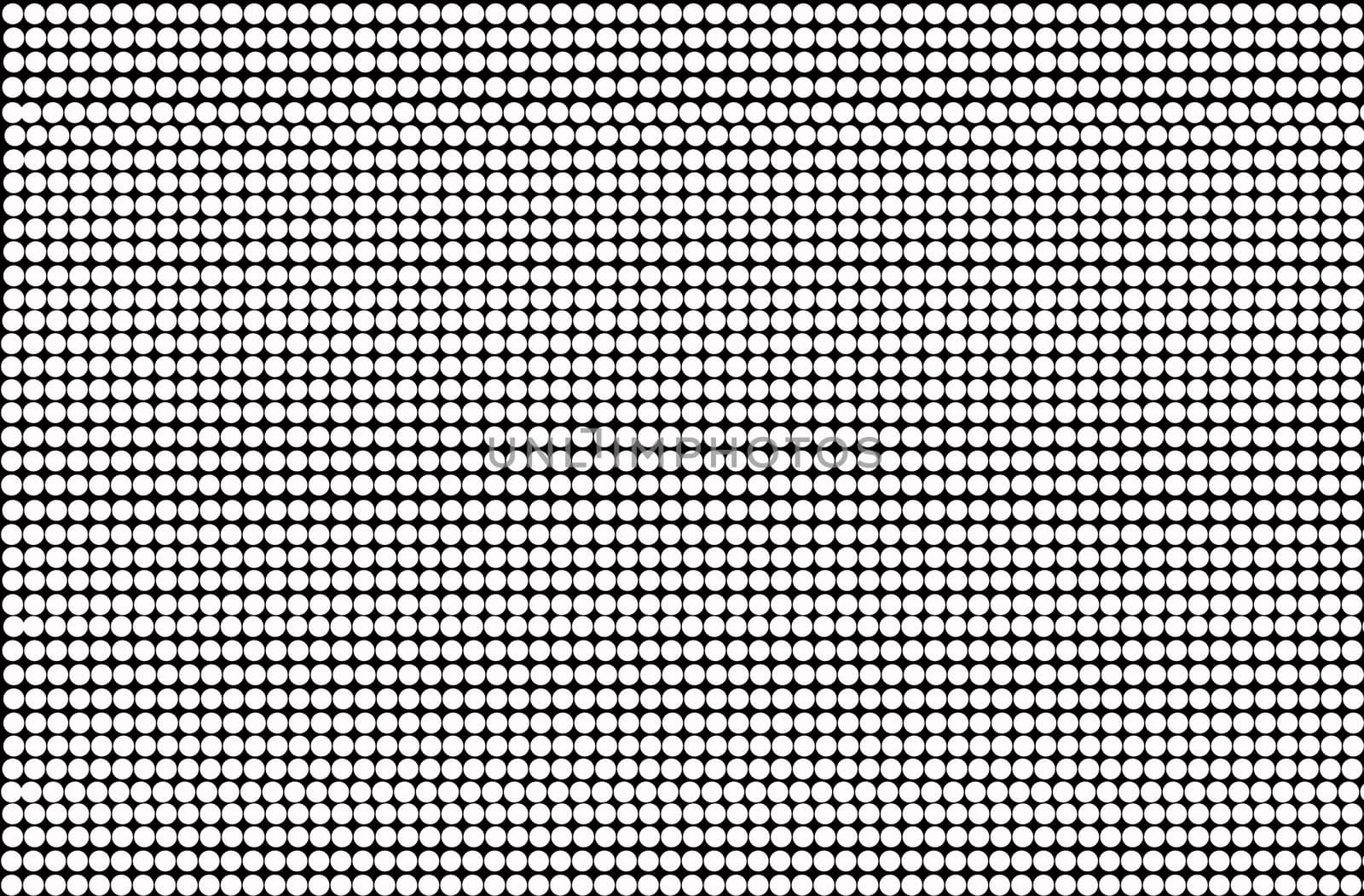 Beautiful white polka dots on black background.