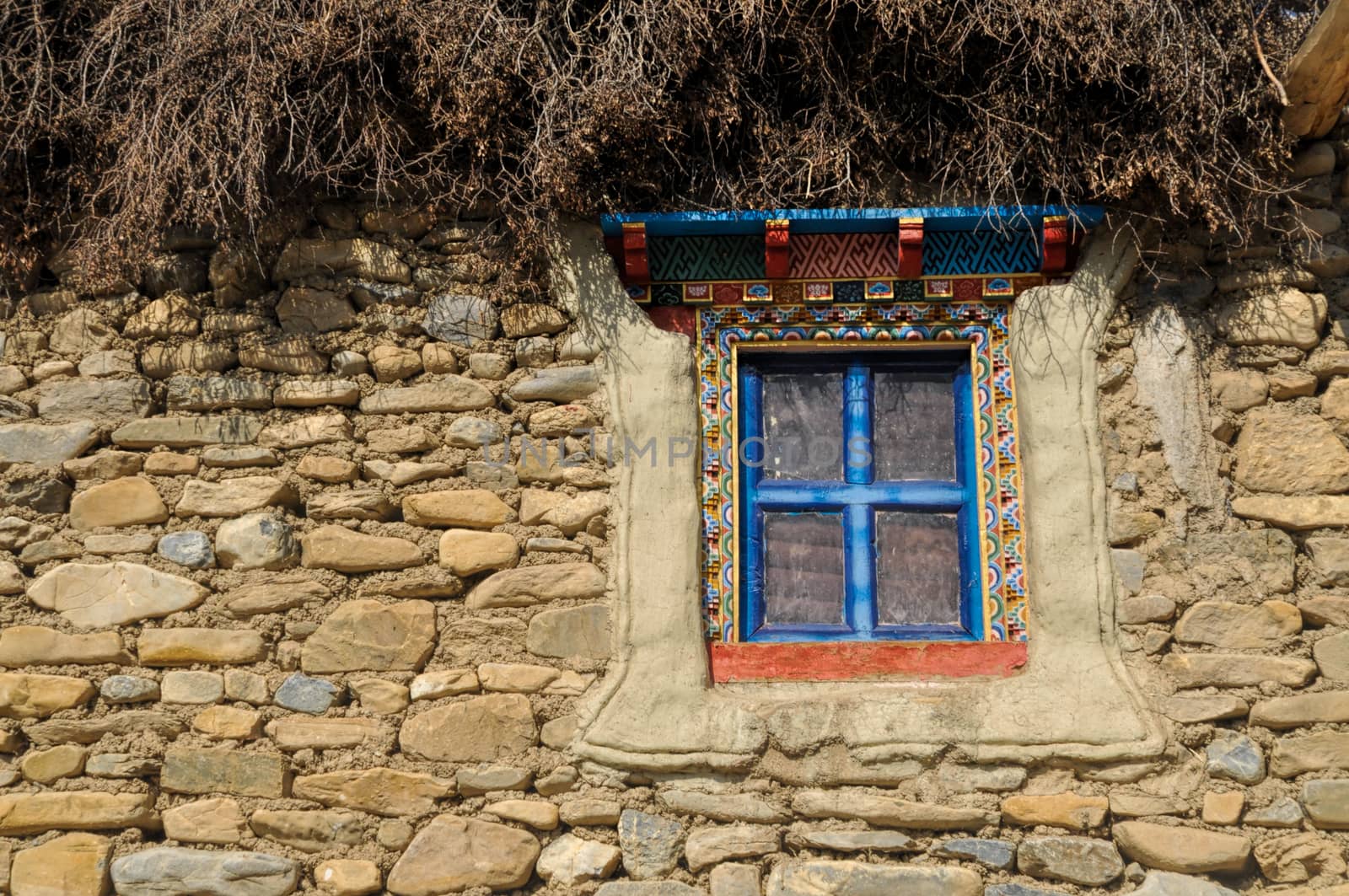 Nepalese window by MichalKnitl