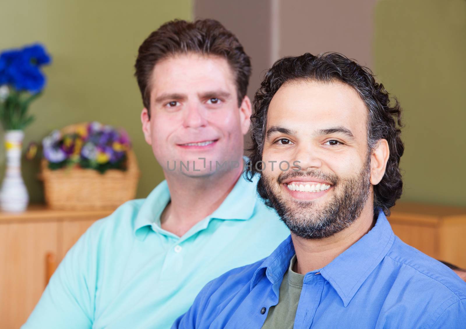 Mixed Gay Male Couple by Creatista