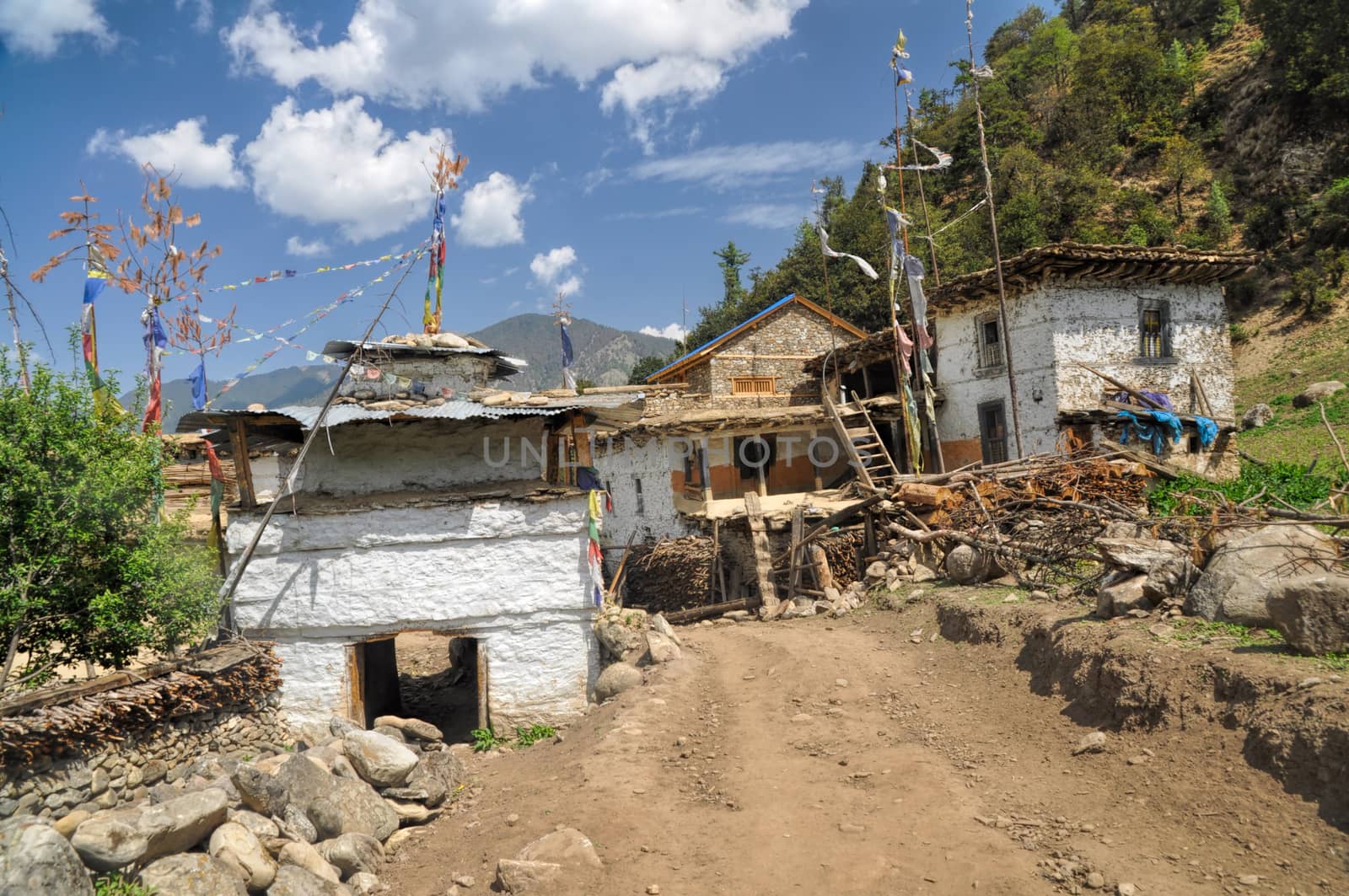 Nepalese settlement by MichalKnitl