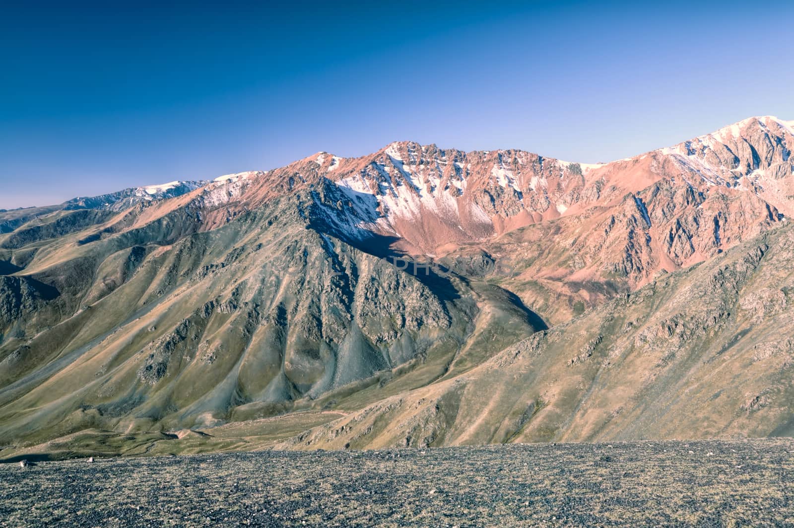 Landscape in Kyrgyzstan by MichalKnitl