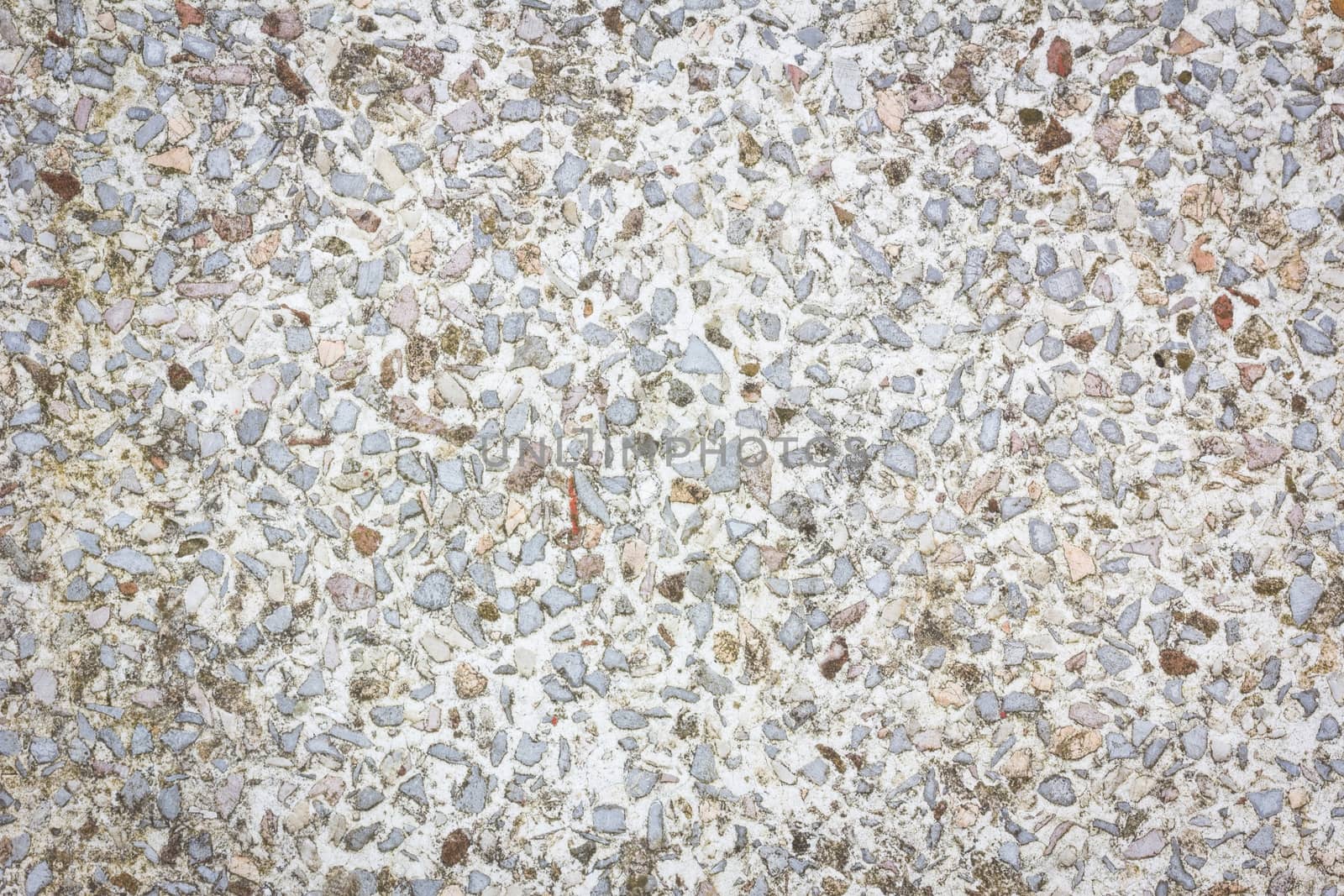 close-up of dirty stone chair texture, background