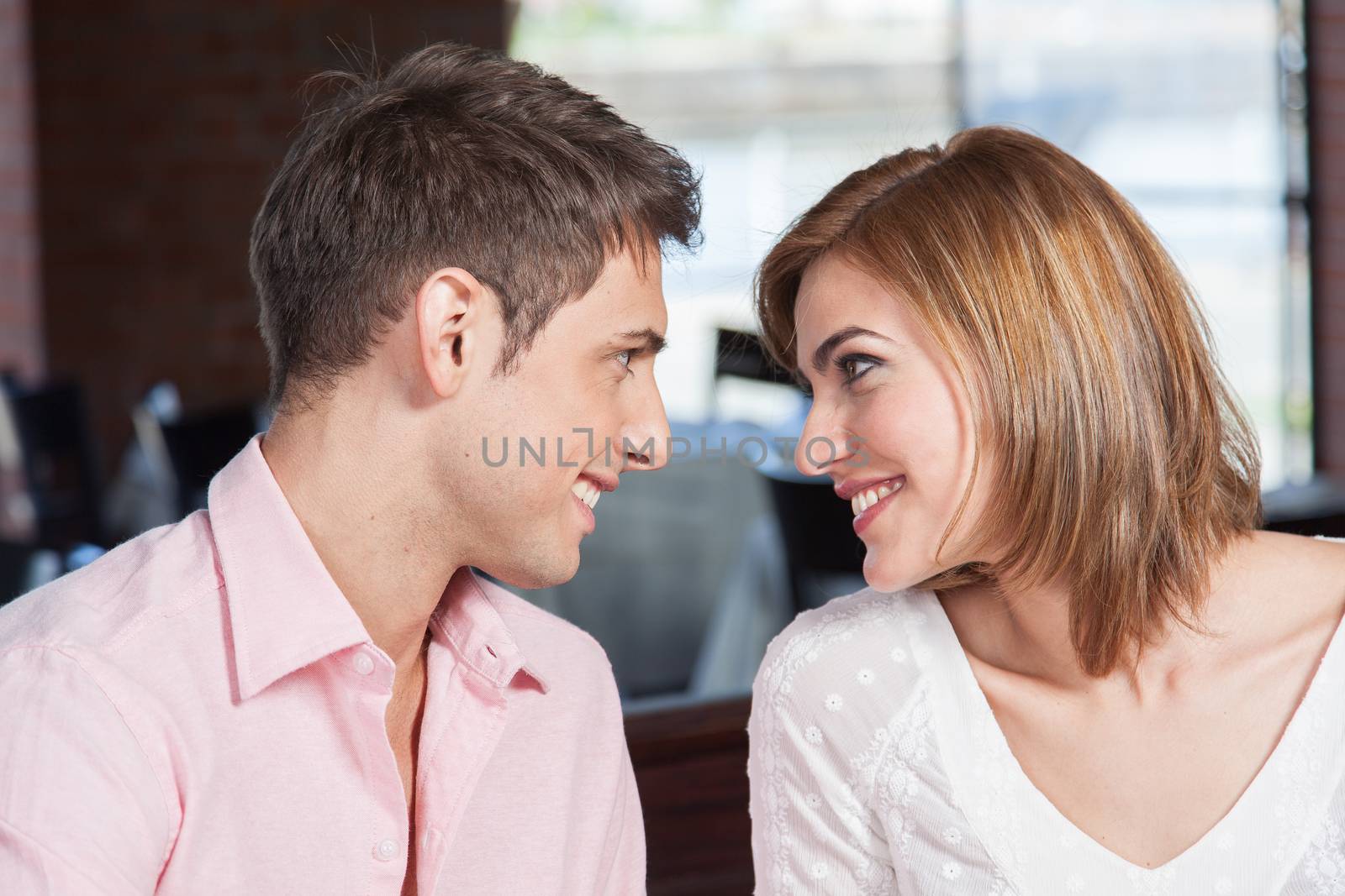 Young couple in love