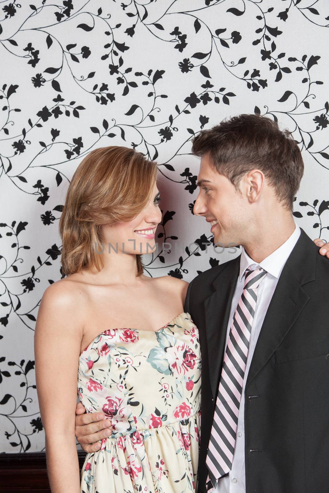 Young couple in love