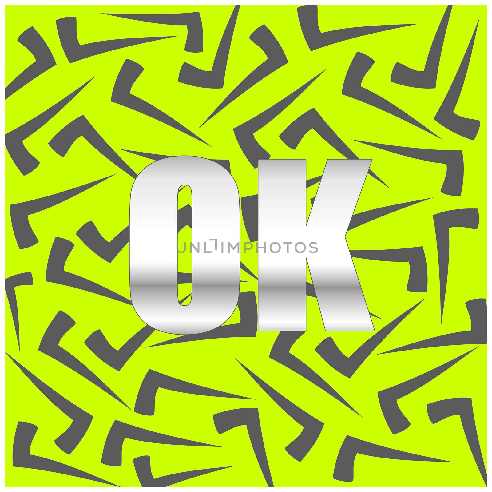 Ok icon vector design