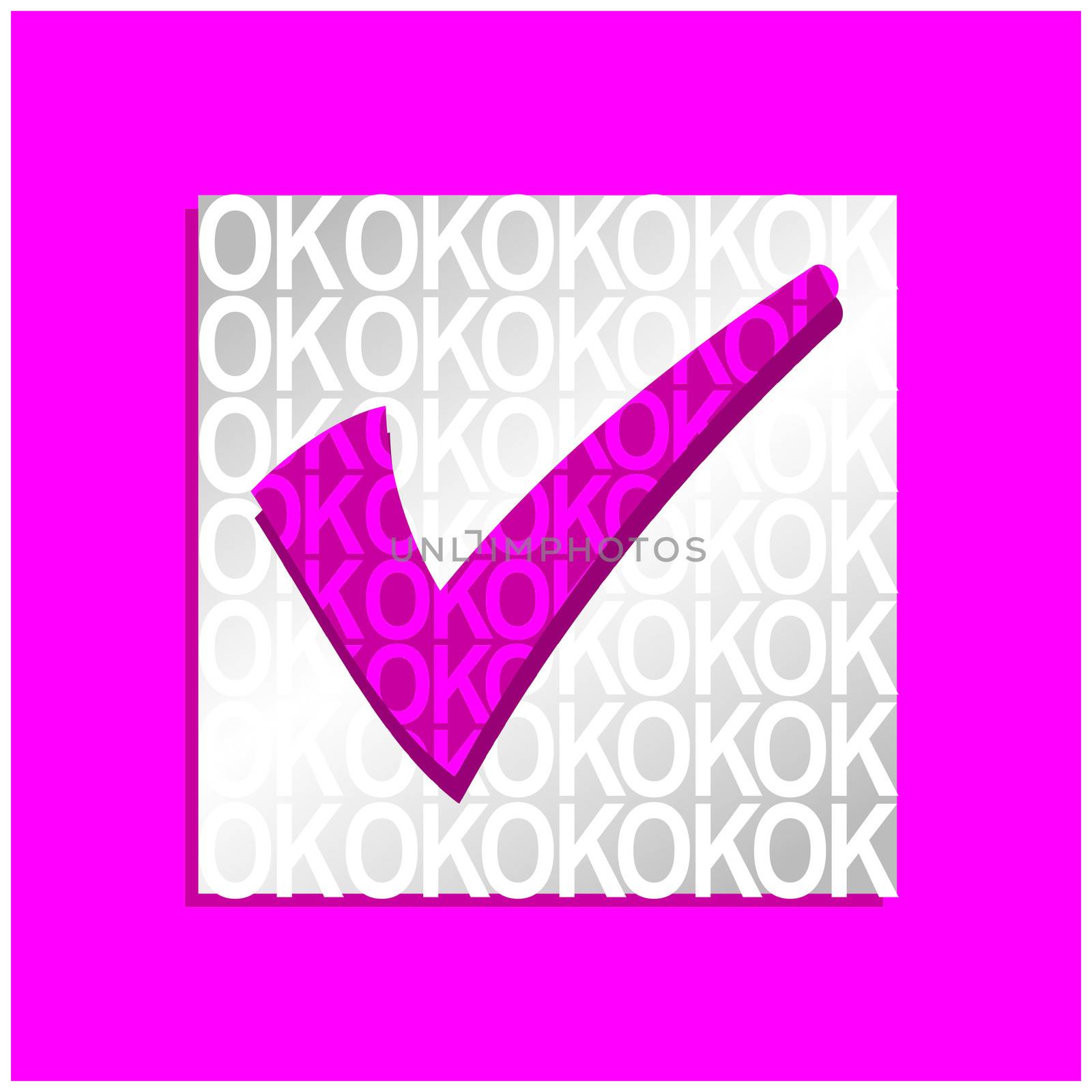 Ok icon vector design