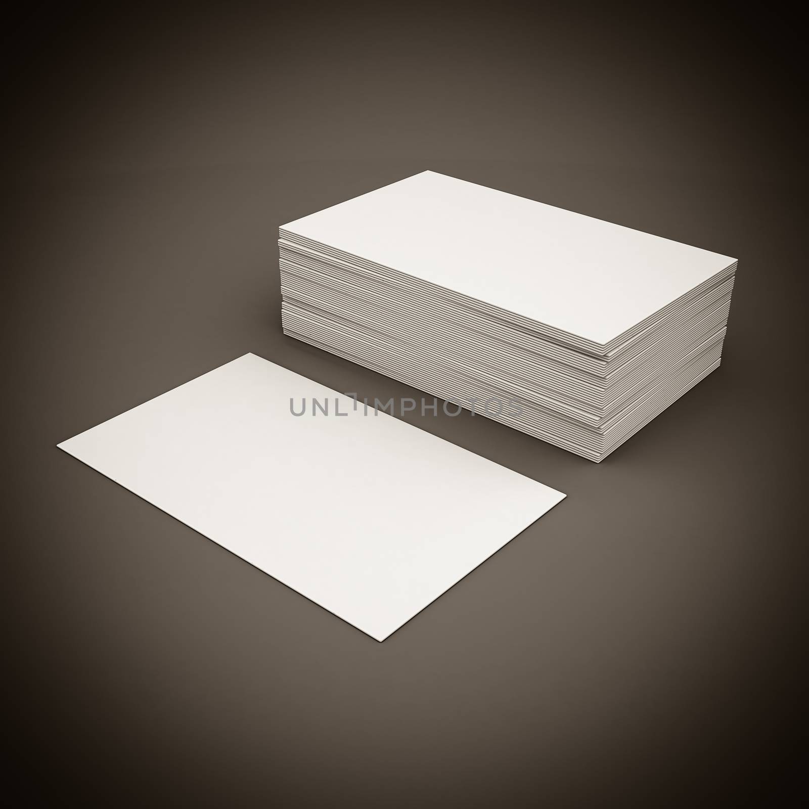 Business cards blank by mrgarry