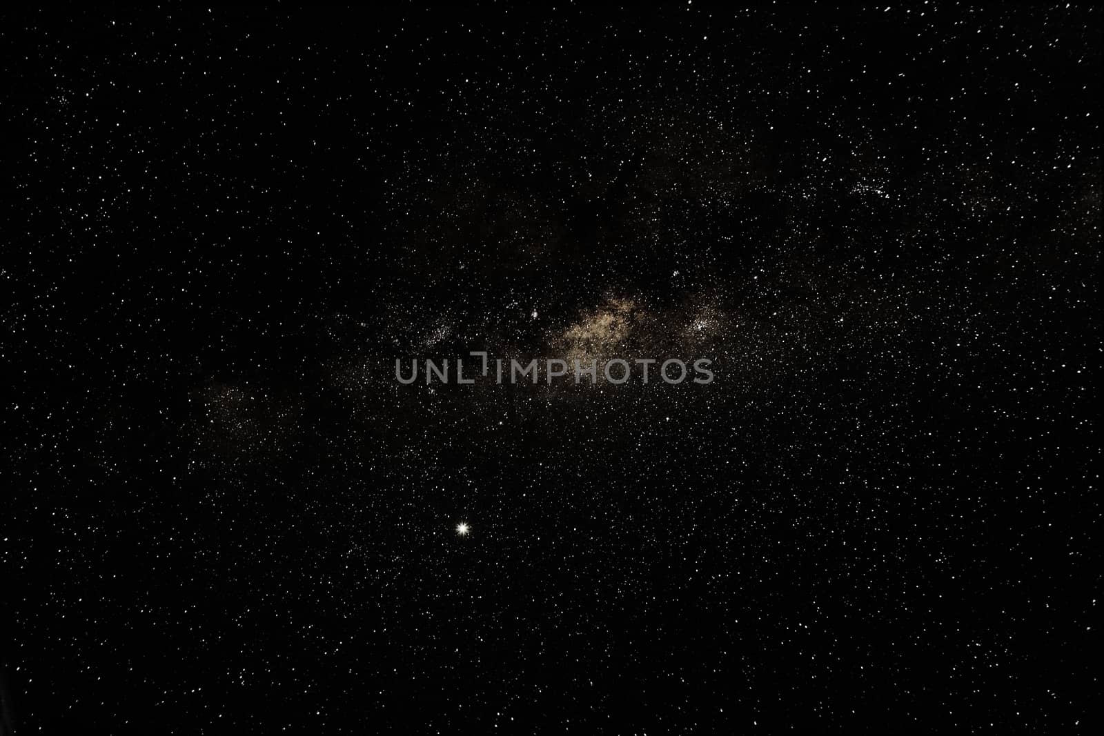 Milky Way above the southern hemisphere