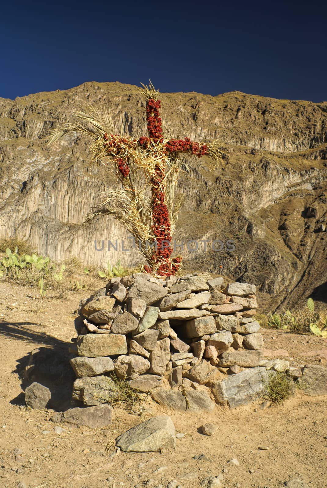 Cross in Peru by MichalKnitl