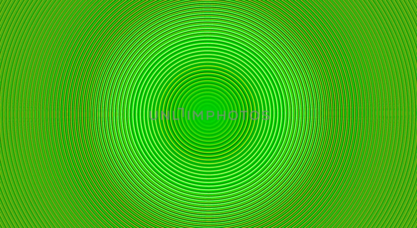 Green twirl circular wave Background.