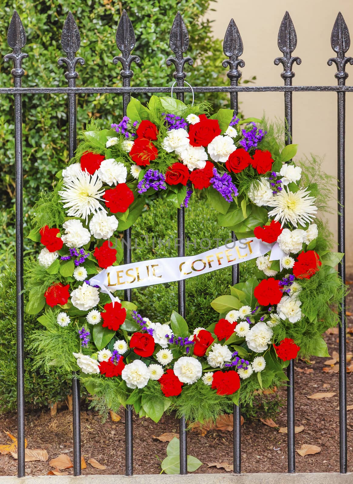 Wreath DC Office Killed Blair House Building Second White House  by bill_perry