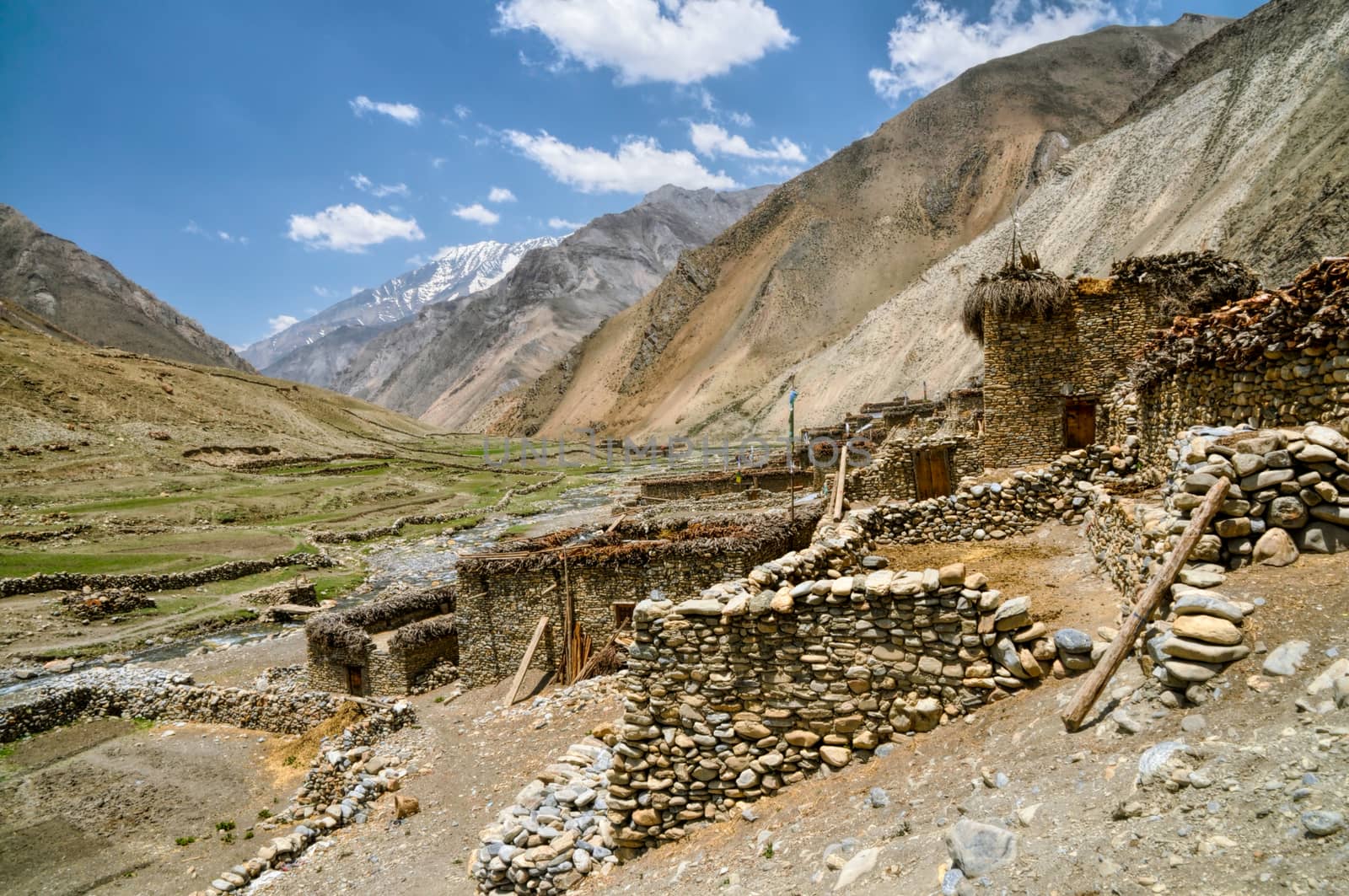 Nepalese old village by MichalKnitl