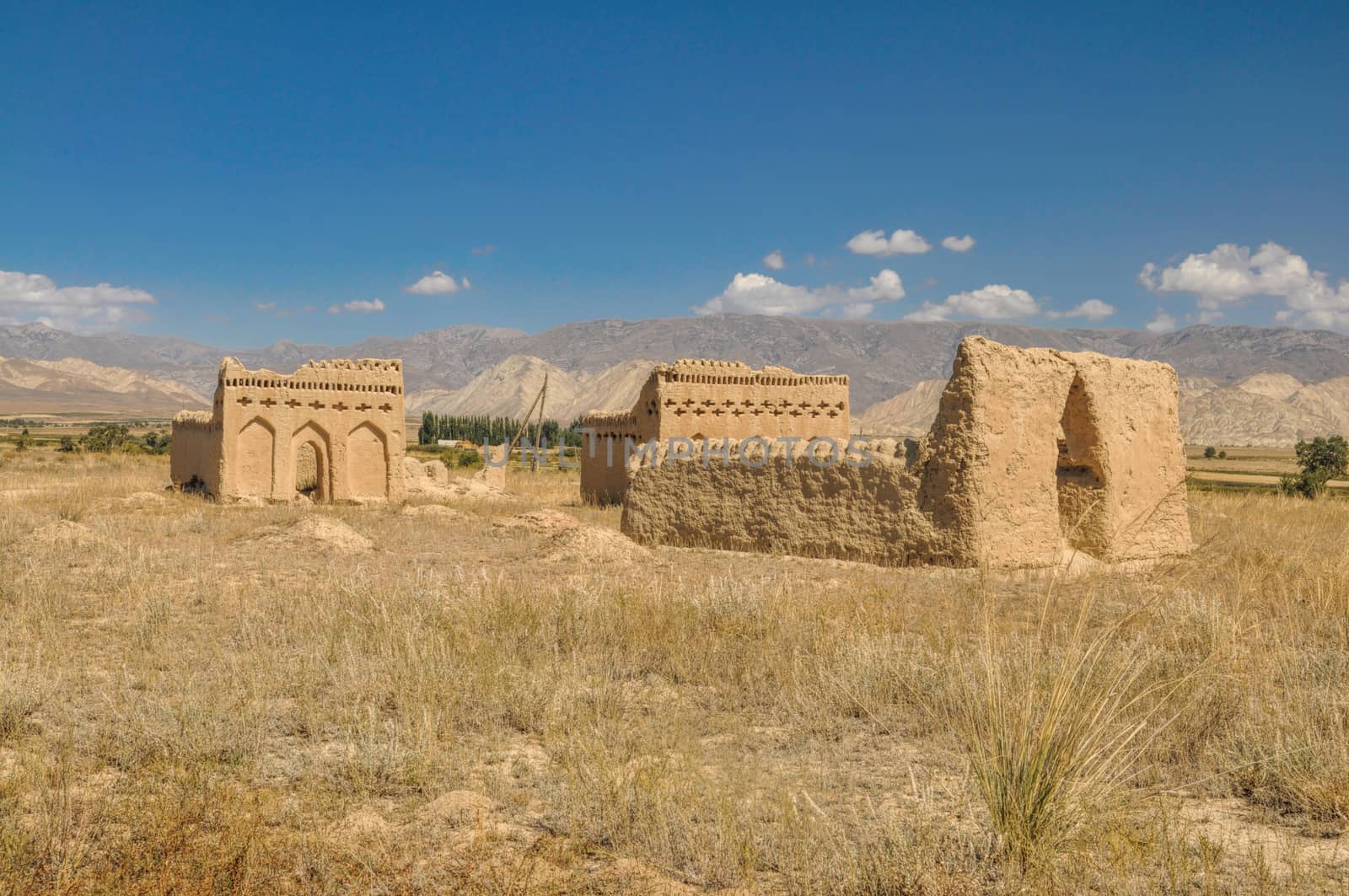 Temple ruins in Kyrgyzstan by MichalKnitl