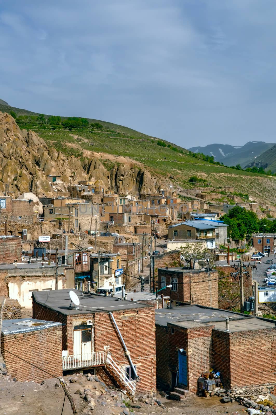 Dwellings in Kandovan village in Iran
