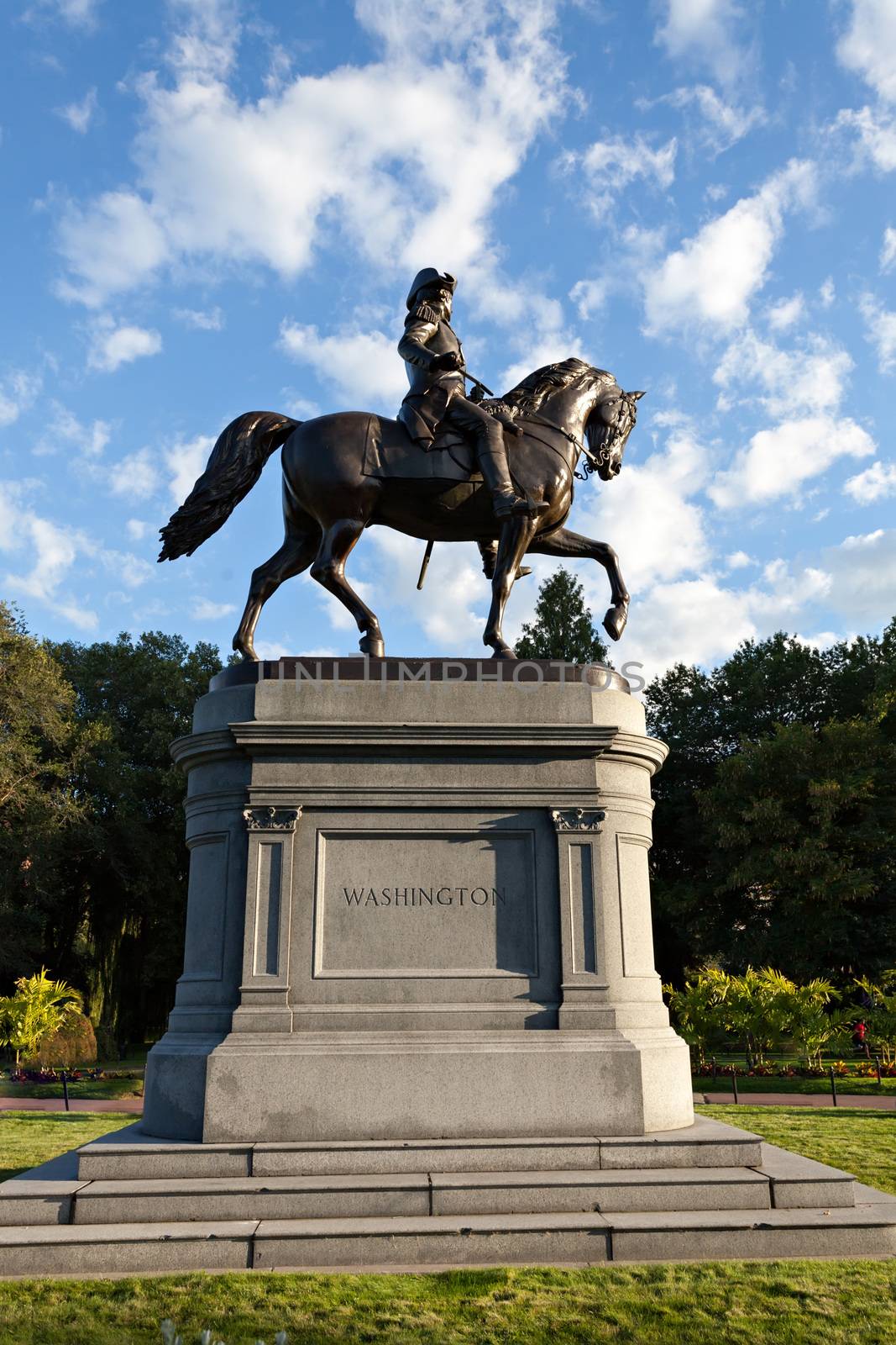 Boston George Washington Statue by graficallyminded