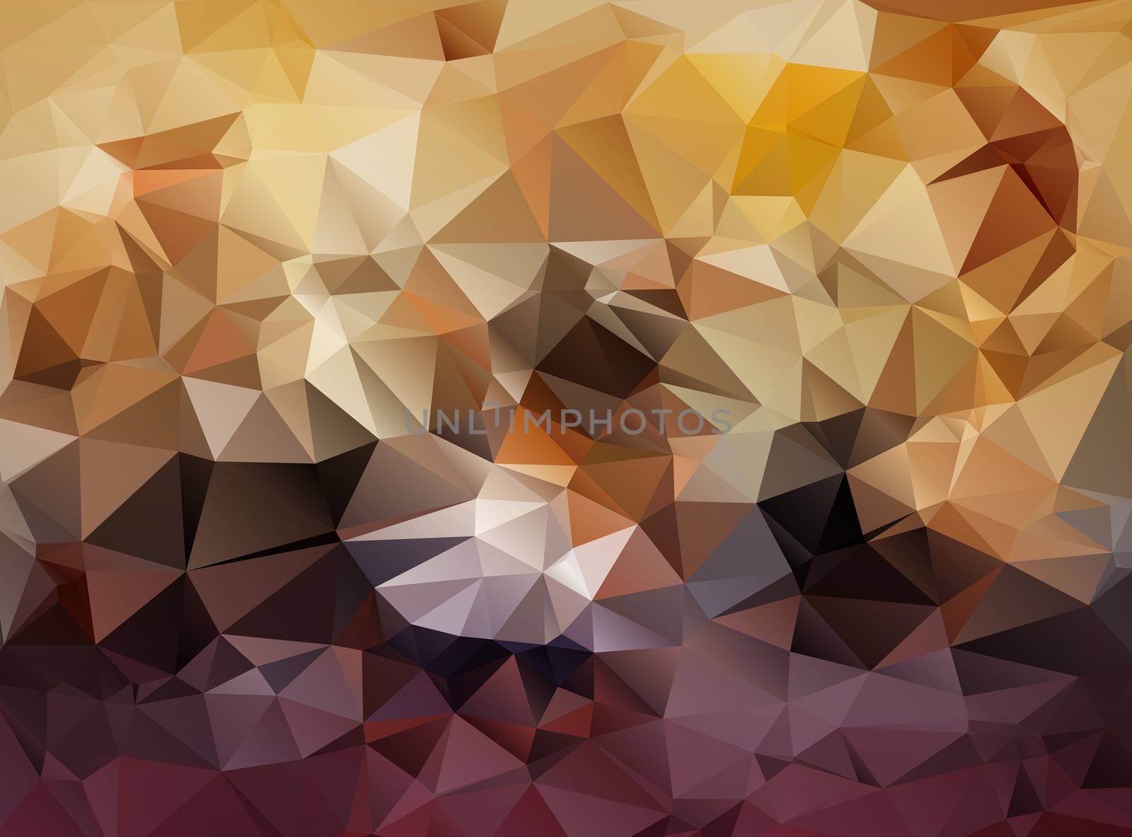 Abstract polygonal background,colored triangular mosaic