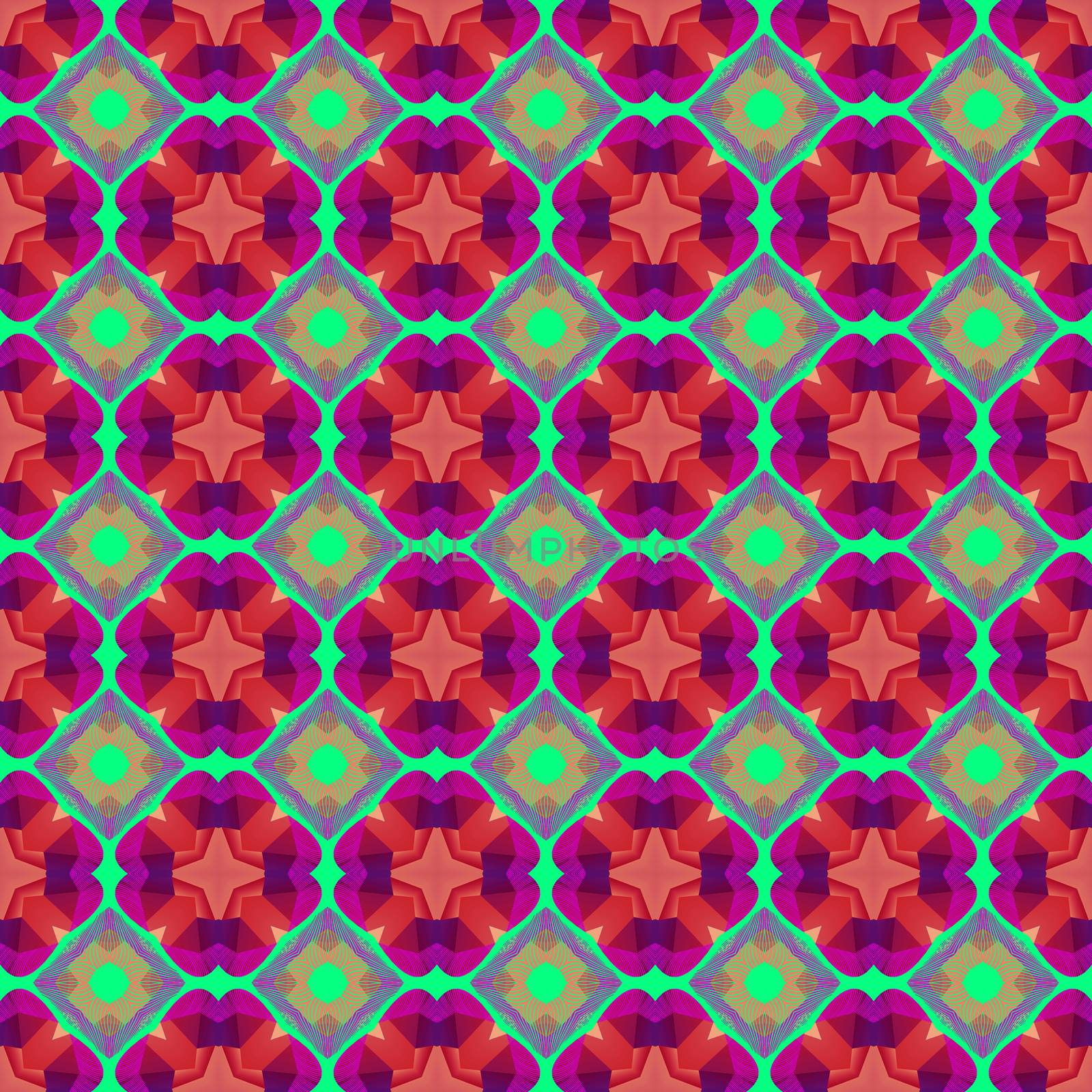 ethnic kaleidoscopic patterns, colorful background