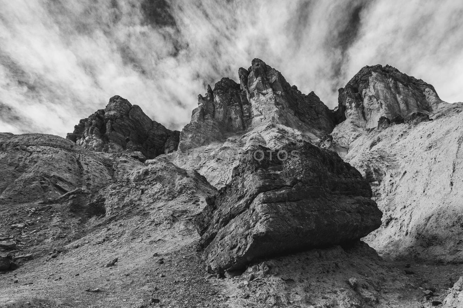 Death Valley Boulders by Creatista