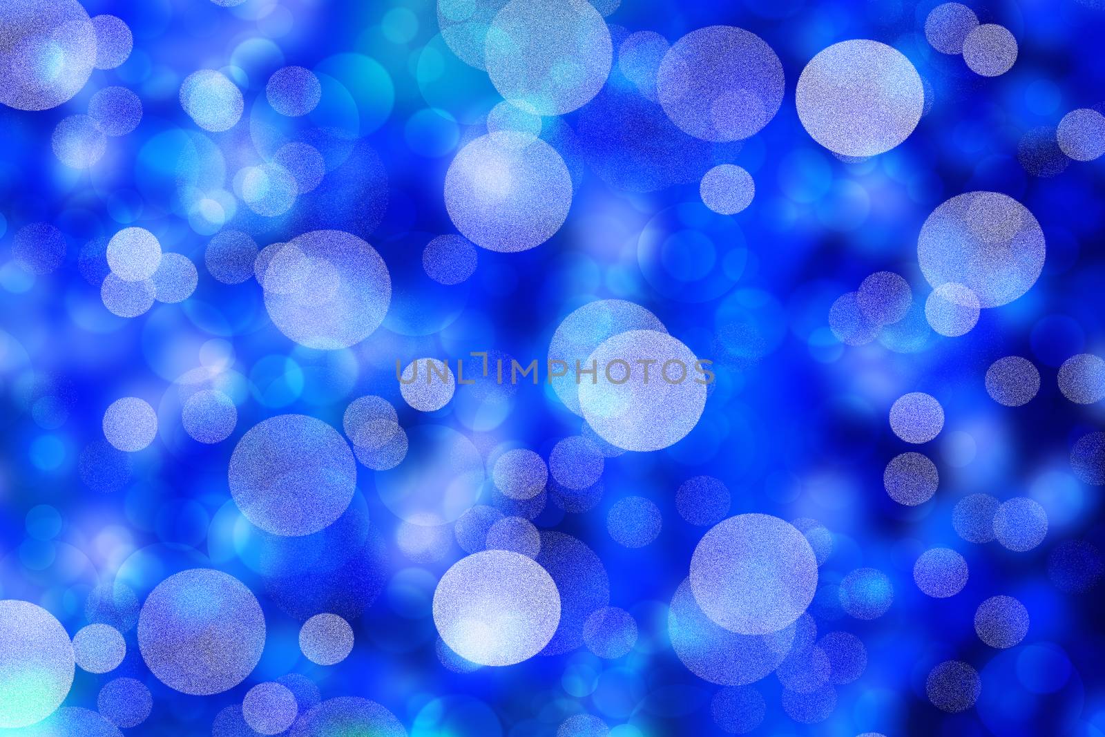 Beautiful blue bokeh abstract background, filter image