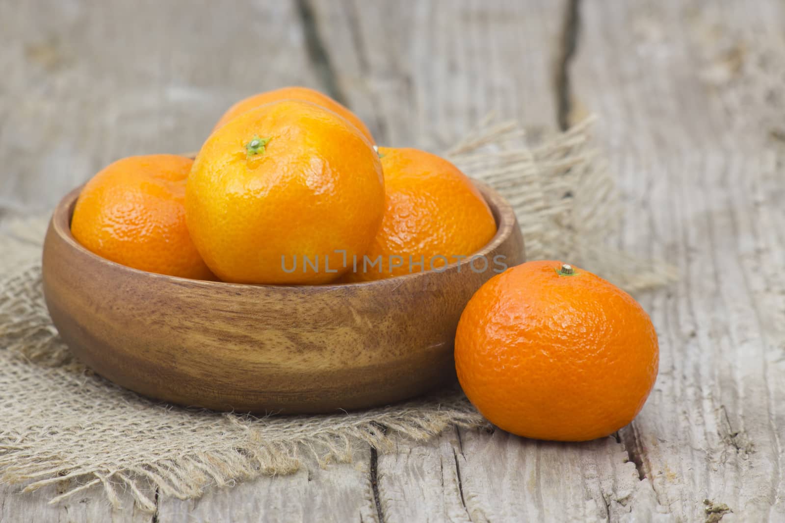 fresh tangerines