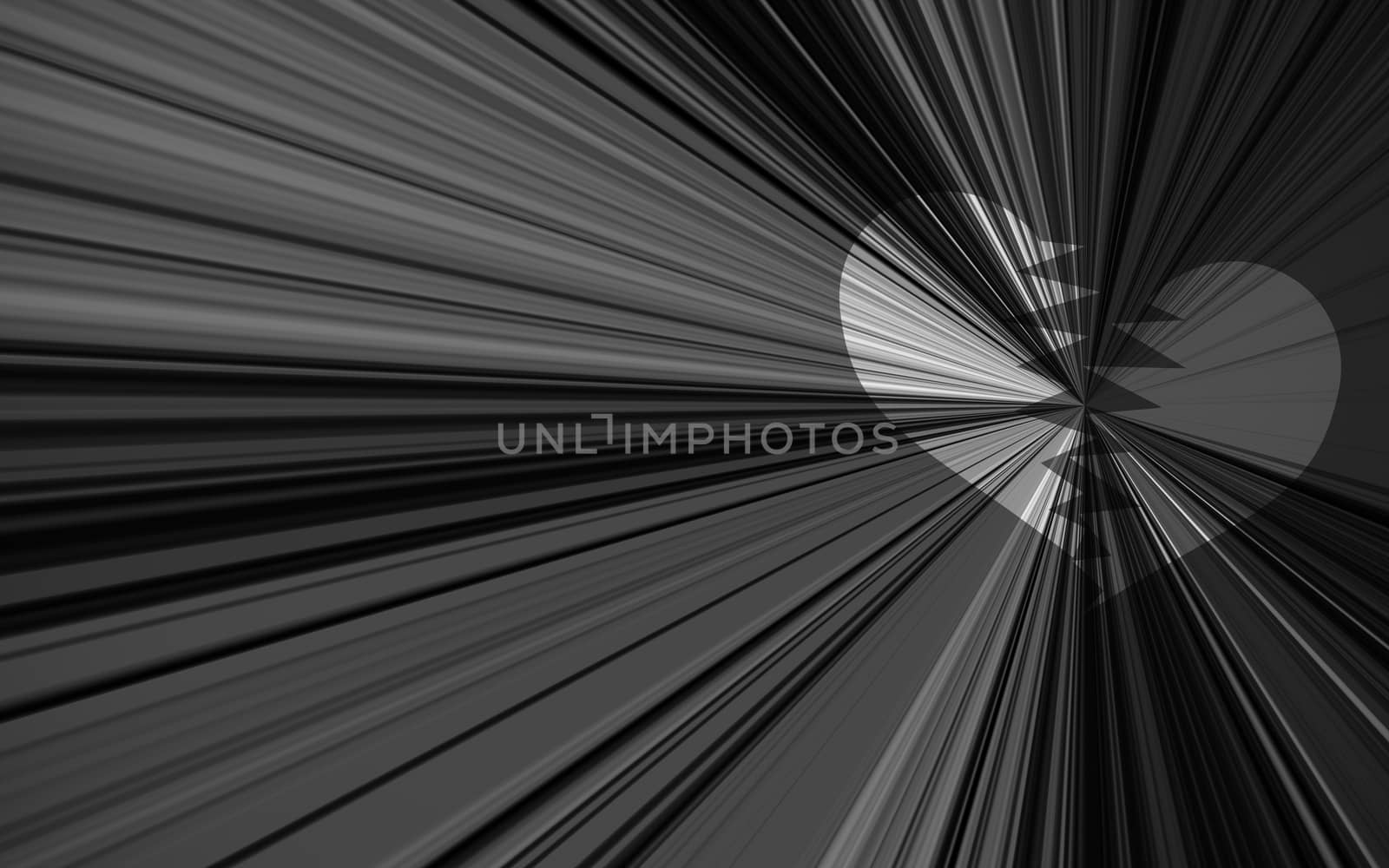 black valentine background, black and white starburst with white heart breaking