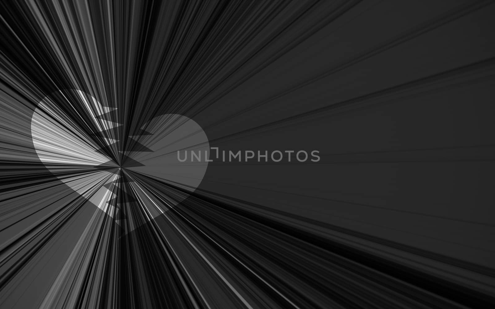 black valentine background, black and white starburst with white heart breaking