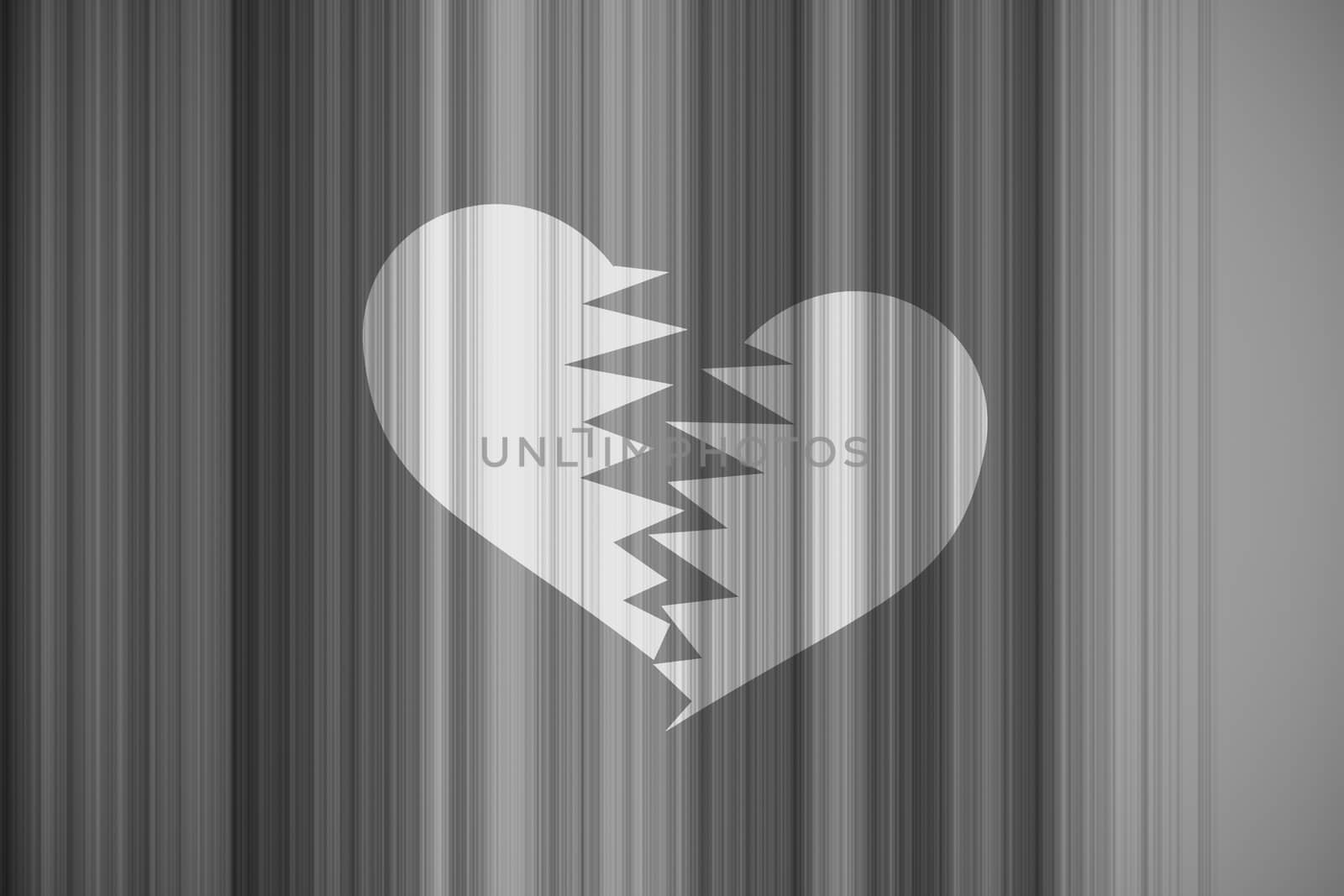 black valentine background, with black and white vertical lines