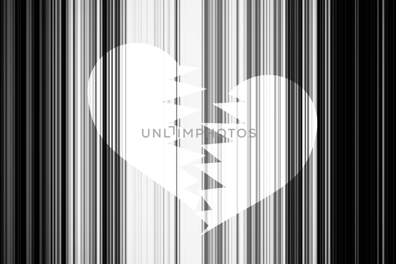 black valentine background, with black and white vertical lines