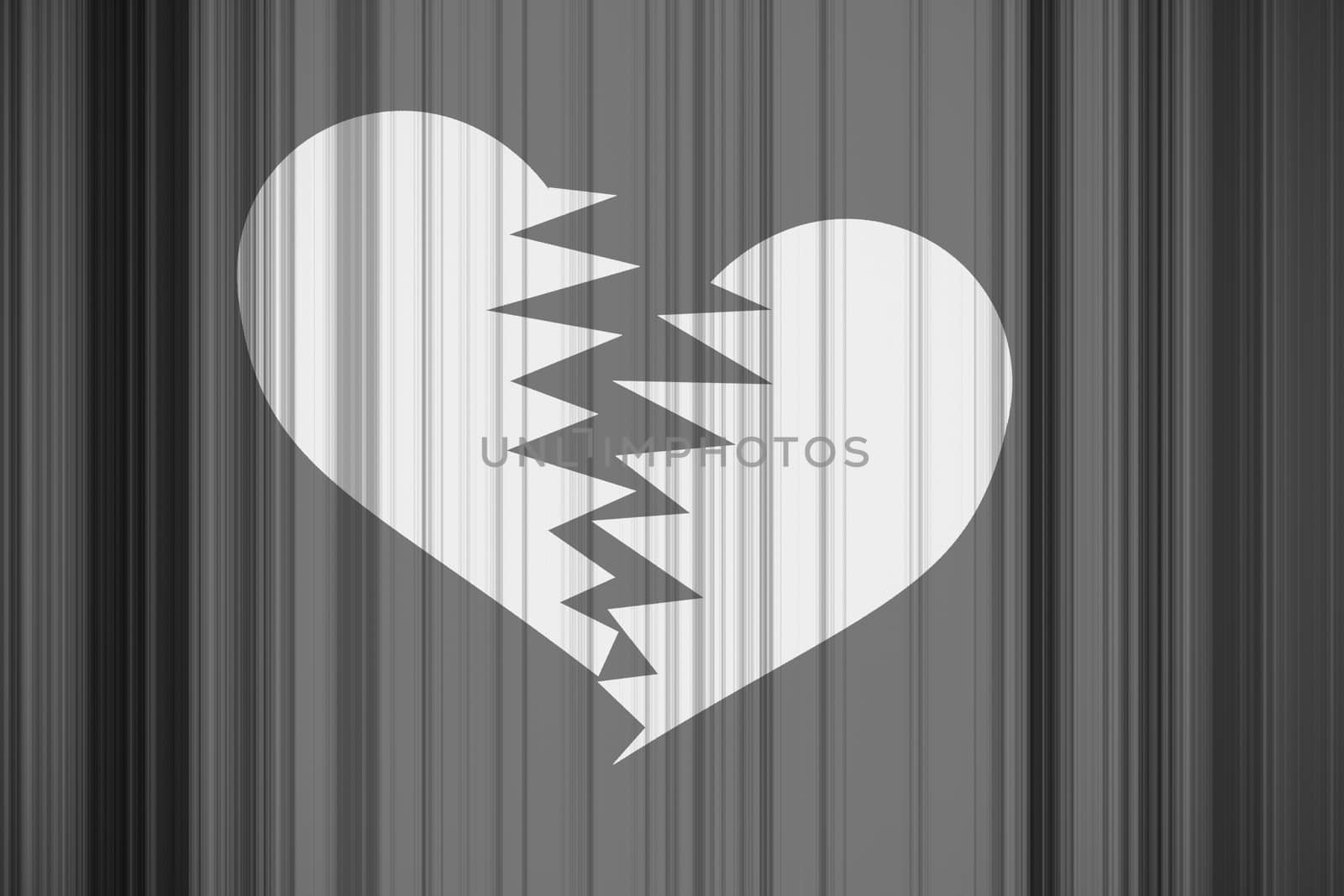 black valentine background, with black and white vertical lines