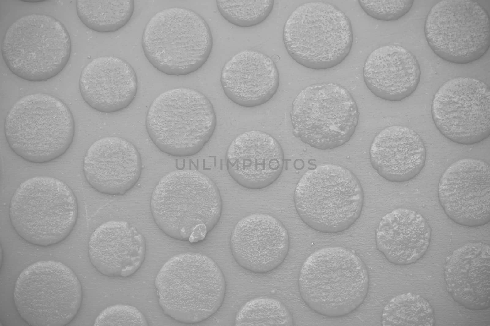 texture of old and dirty sole of a slipper, background, black and white
