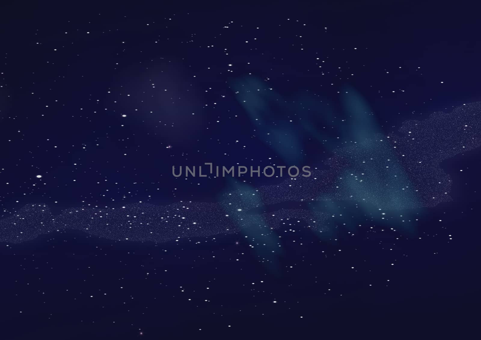 Small part of an infinite star field of space in the Universe. "Elements of this image furnished by NASA".