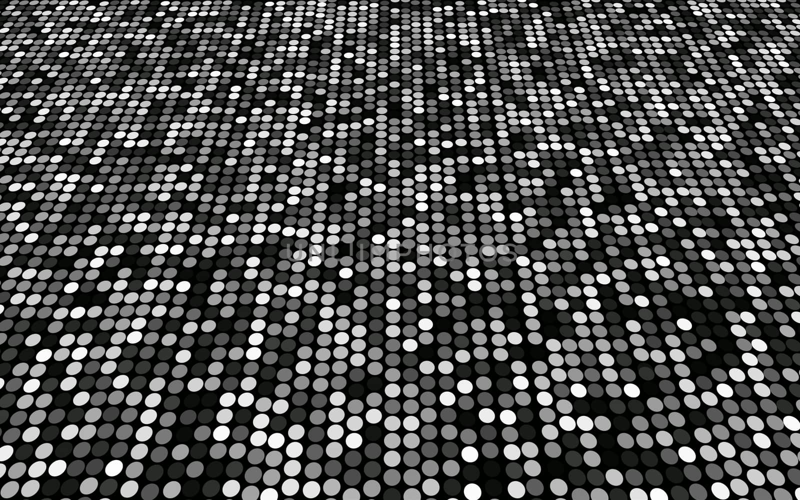 black and white dots stage background by a3701027