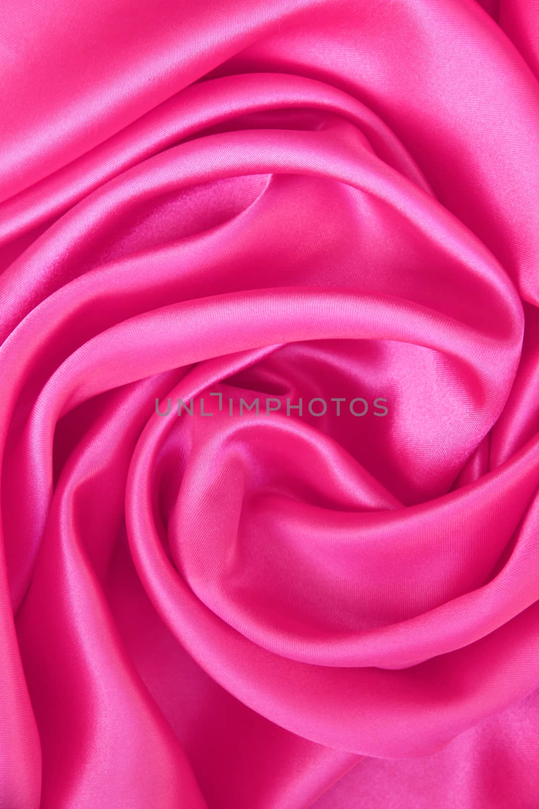 Smooth pink silk can use as background 