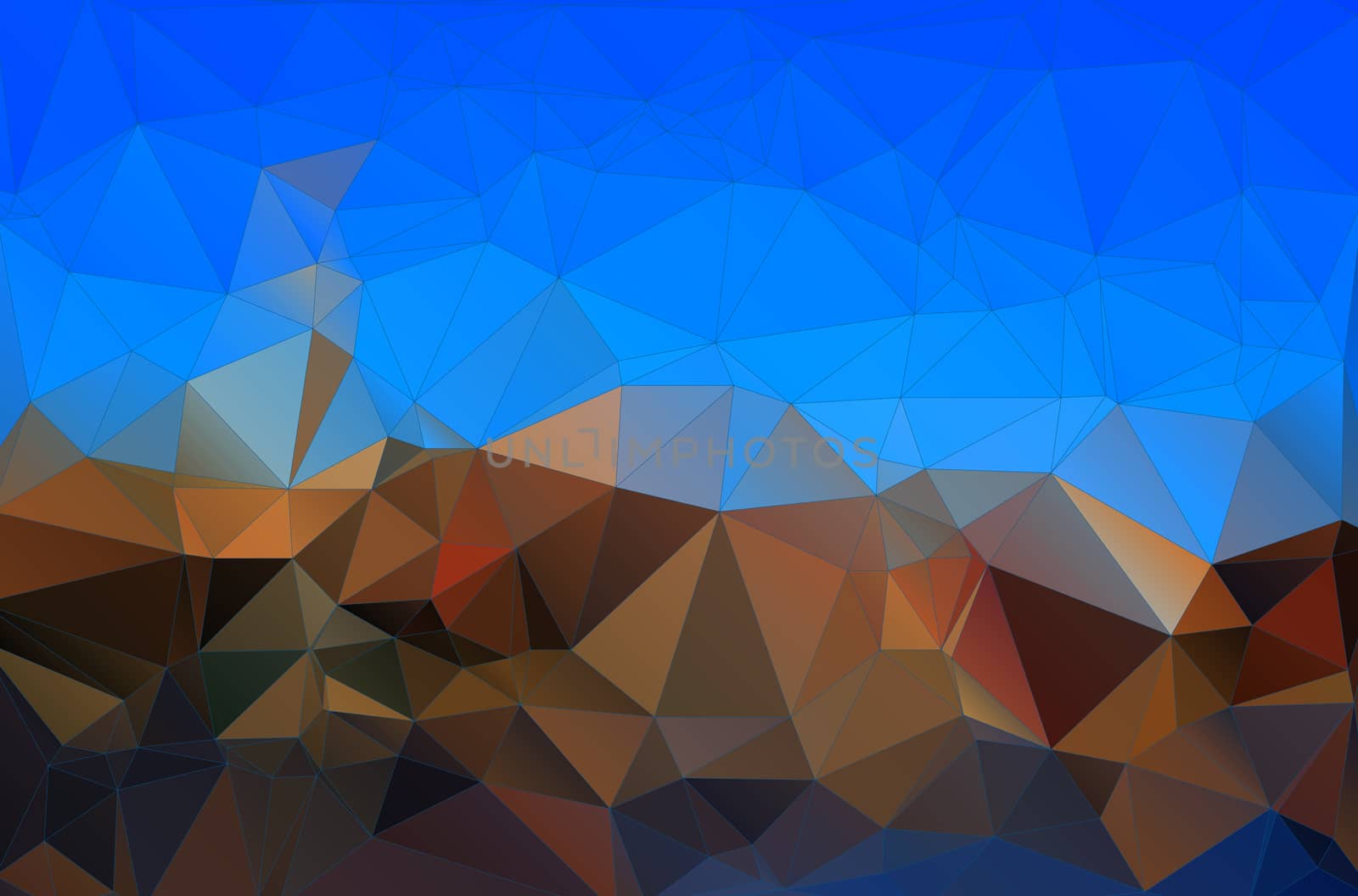low poly style illustration,abstract rumpled triangular background