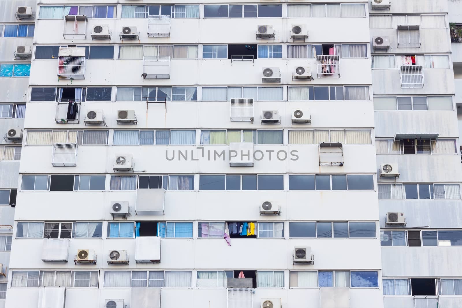 Condo Windows At day Background