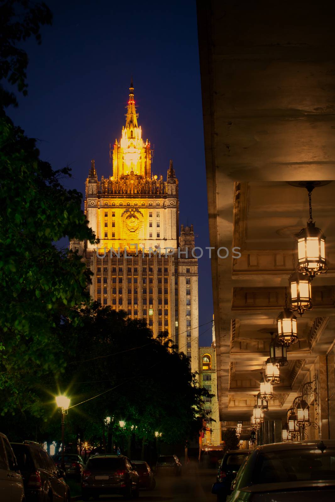 Russia-05.23.2014, Moscow, Ministry of Foreign Affairs in the ni by Astroid