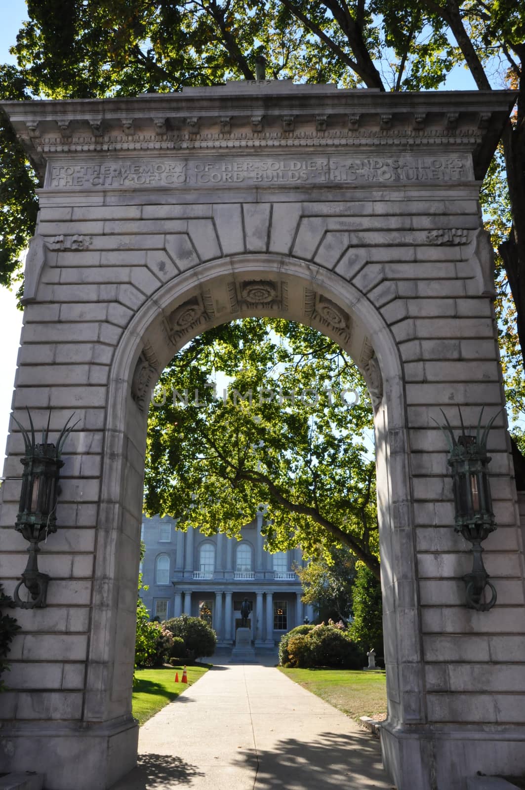 New Hampshire State House in Concord, New Hampshire, USA