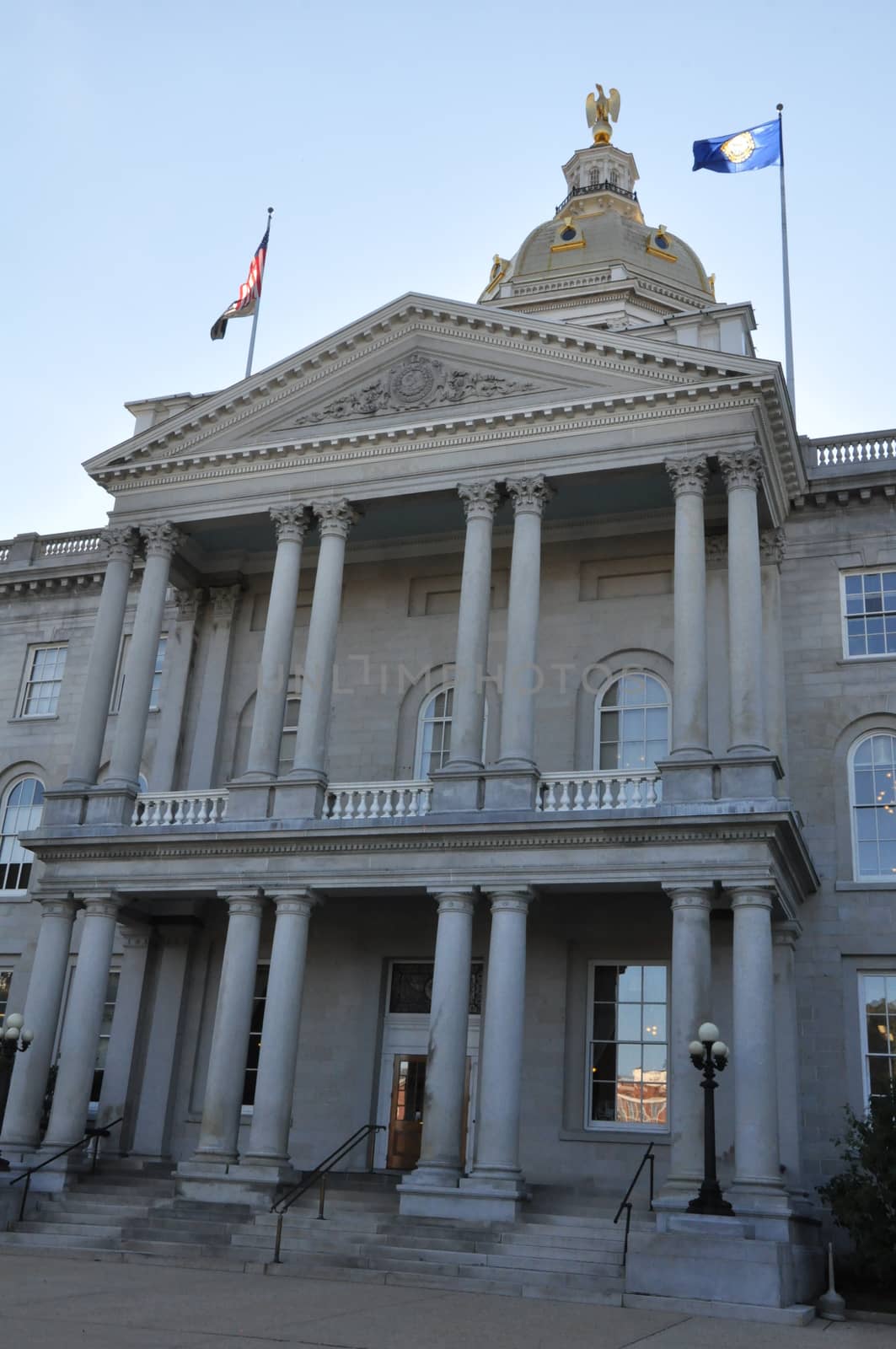 New Hampshire State House in Concord, New Hampshire, USA