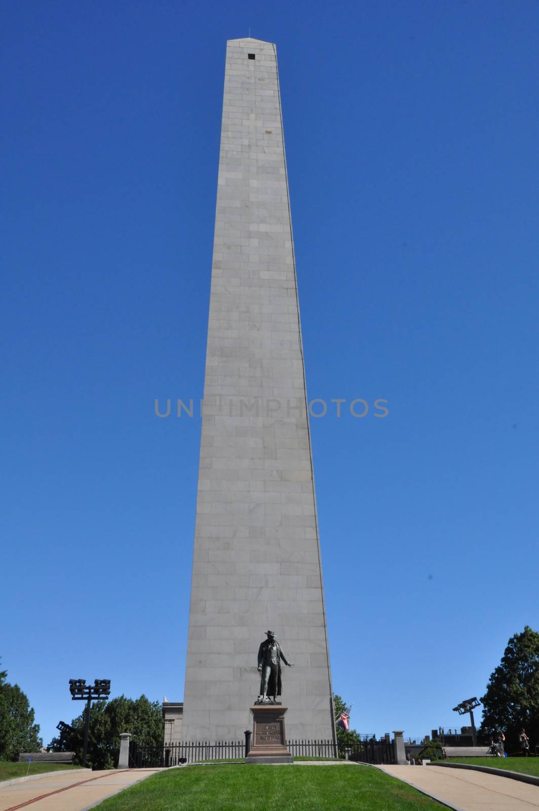 Bunker Hill Monument in Boston