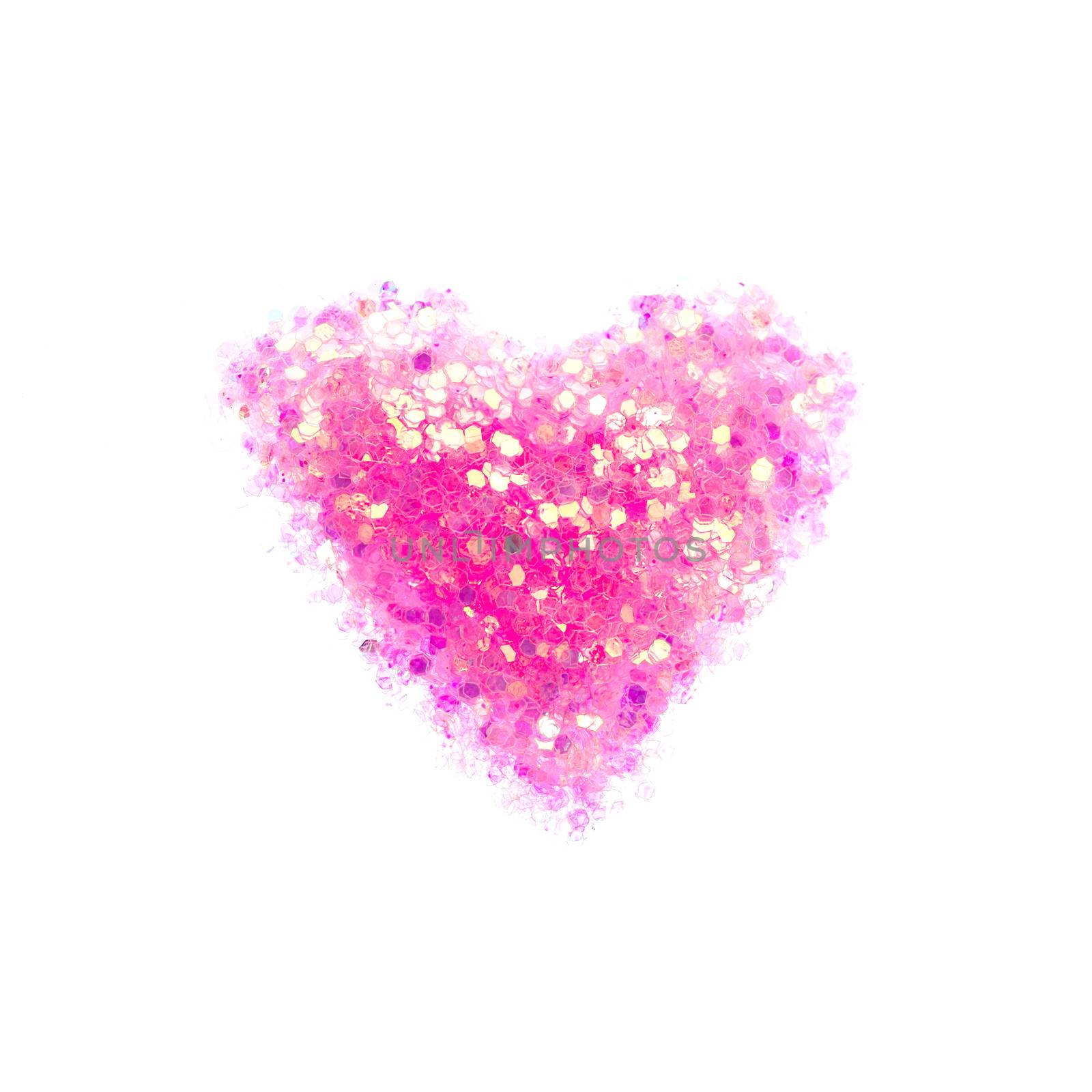 Heart shape on colour background,vintage style by hadkhanong