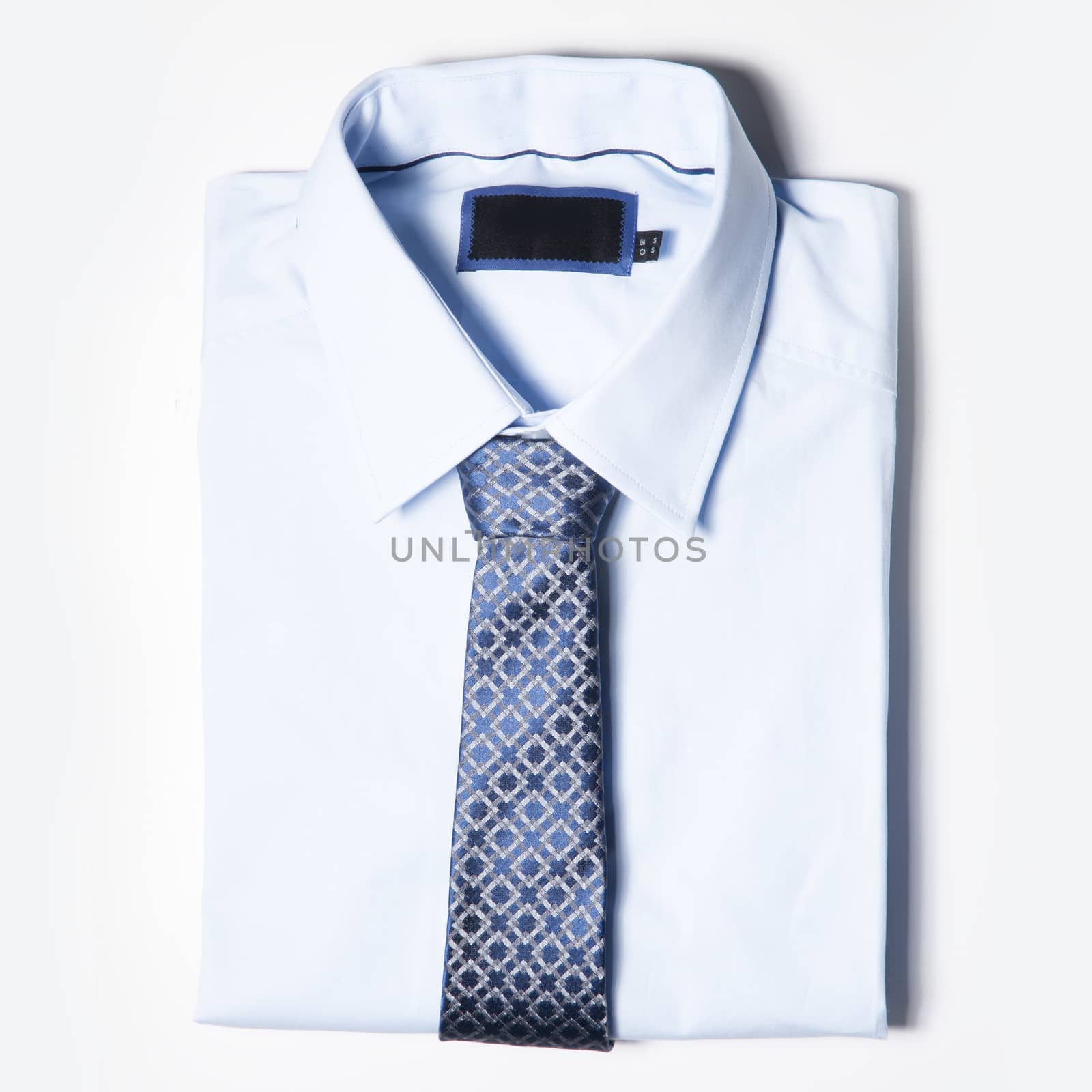 Men's clothing is on white background. by sarymsakov