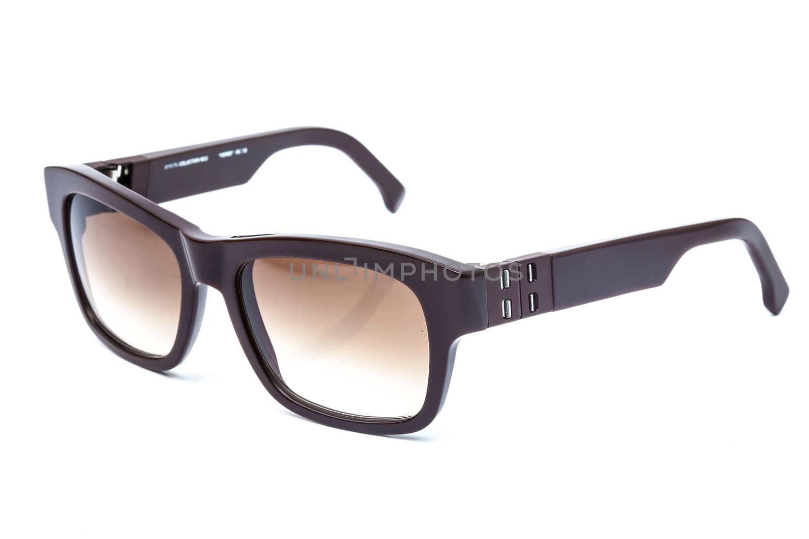 Modern fashion Sunglasses against a white background