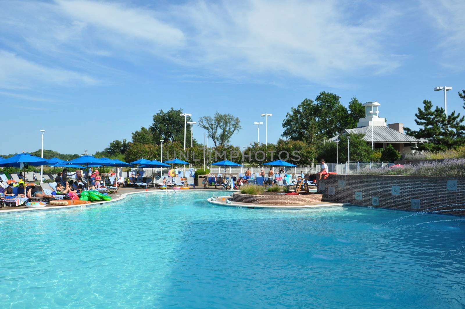 Poolside fun at the Hyatt Regency Chesapeake Bay resort in Cambridge, Maryland by sainaniritu