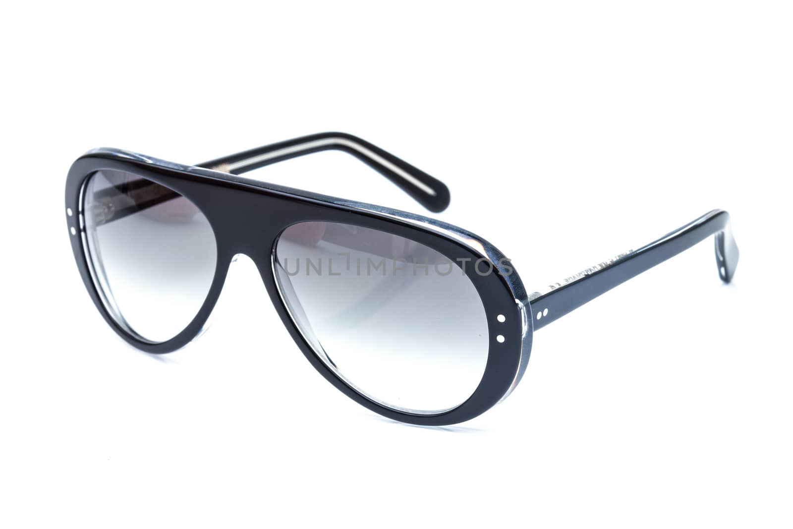 Modern fashion Sunglasses against a white background