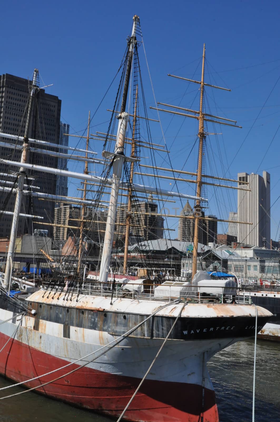 The Wavertree at South Street Seaport in New York City by sainaniritu