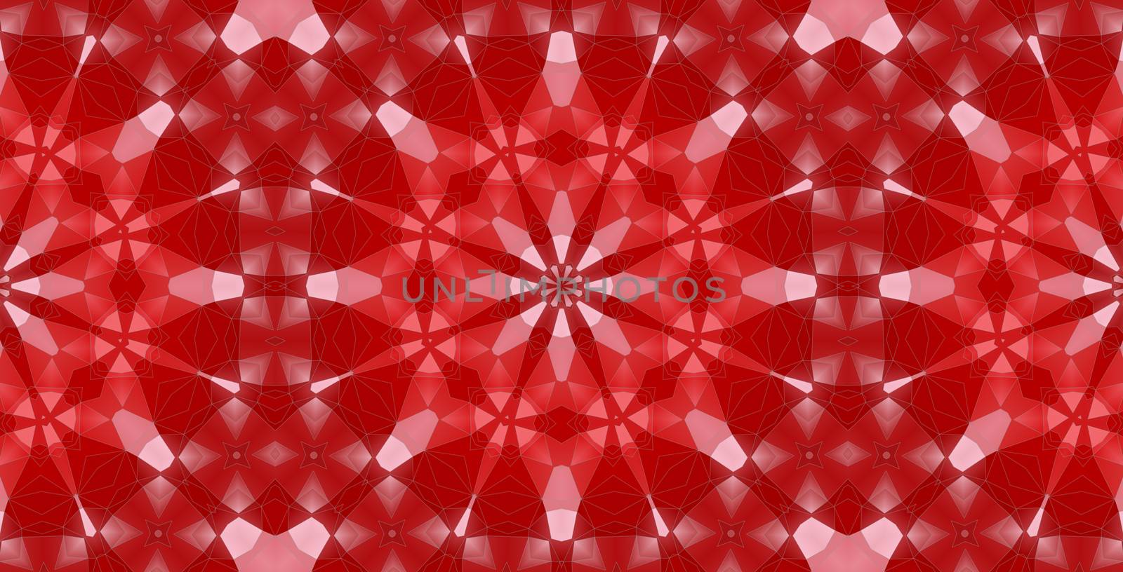 abstract kaleidoscopic pattern, colorful floral background