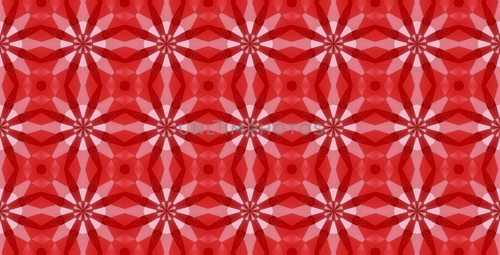 abstract kaleidoscopic pattern, colorful floral background