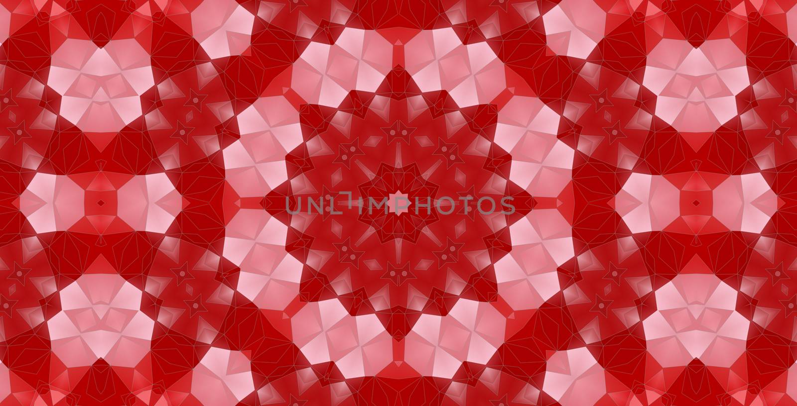 abstract kaleidoscopic pattern, colorful floral background